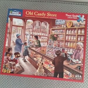 White Mountain Puzzle Old Candy Store 1000 Pieces